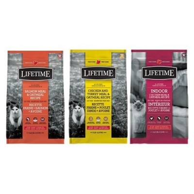 加拿大LIFETIME萊馥特(全齡貓皆適用)5LB．2.27KG(購買第二件贈送寵喵樂-貓草玩具x1包)