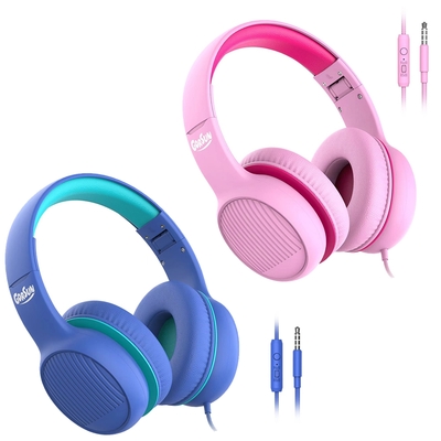 【Gorsun 歌尚】A66 高音質可摺疊兒童耳機 (附麥克風)