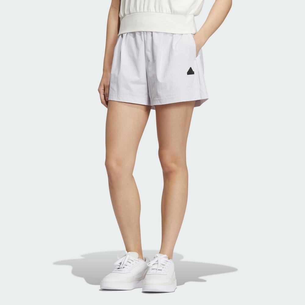 ADIDAS TECH WV SHORTS 女運動短褲-白-IM8828