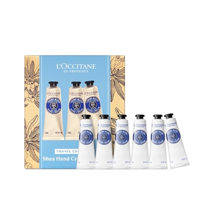 L'OCCITANE歐舒丹 L occitane 歐舒丹 乳油木護手霜套組 30mlx6入