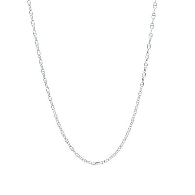 【世紀白金】 Pt950鉑金項鍊 鉑金豬鼻子鍊 白金日字鍊 可洗溫泉永不褪色