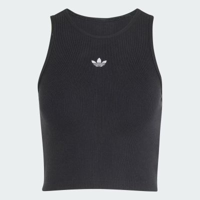 Adidas 愛迪達 Ess Rib Tank KR3602 女 背心 運動背心 美背設計 黑