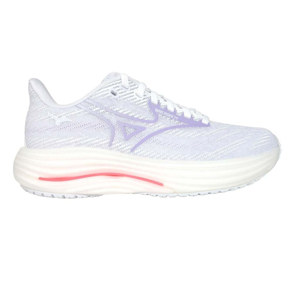 MIZUNO WAVE RIDER 29 女慢跑鞋-運動美津濃J1GD250323 淺紫白| 慢跑鞋