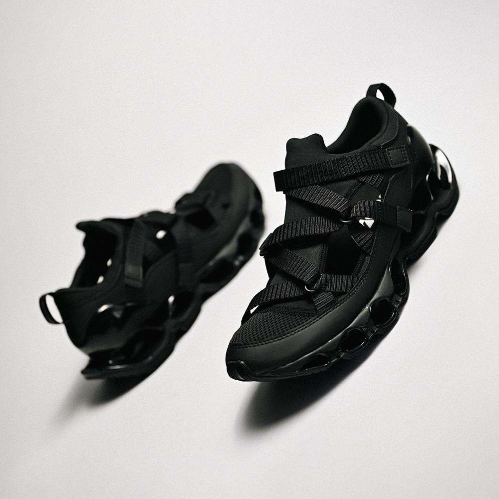 Mizuno Wave Prophecy Strap D1GA251903 男休閒鞋綁帶結構黑| 休閒鞋