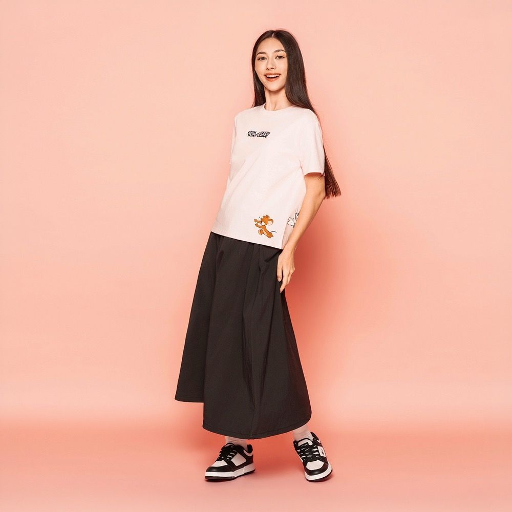 GIORDANO 女裝防曬涼感花苞長裙 Essential Future系列