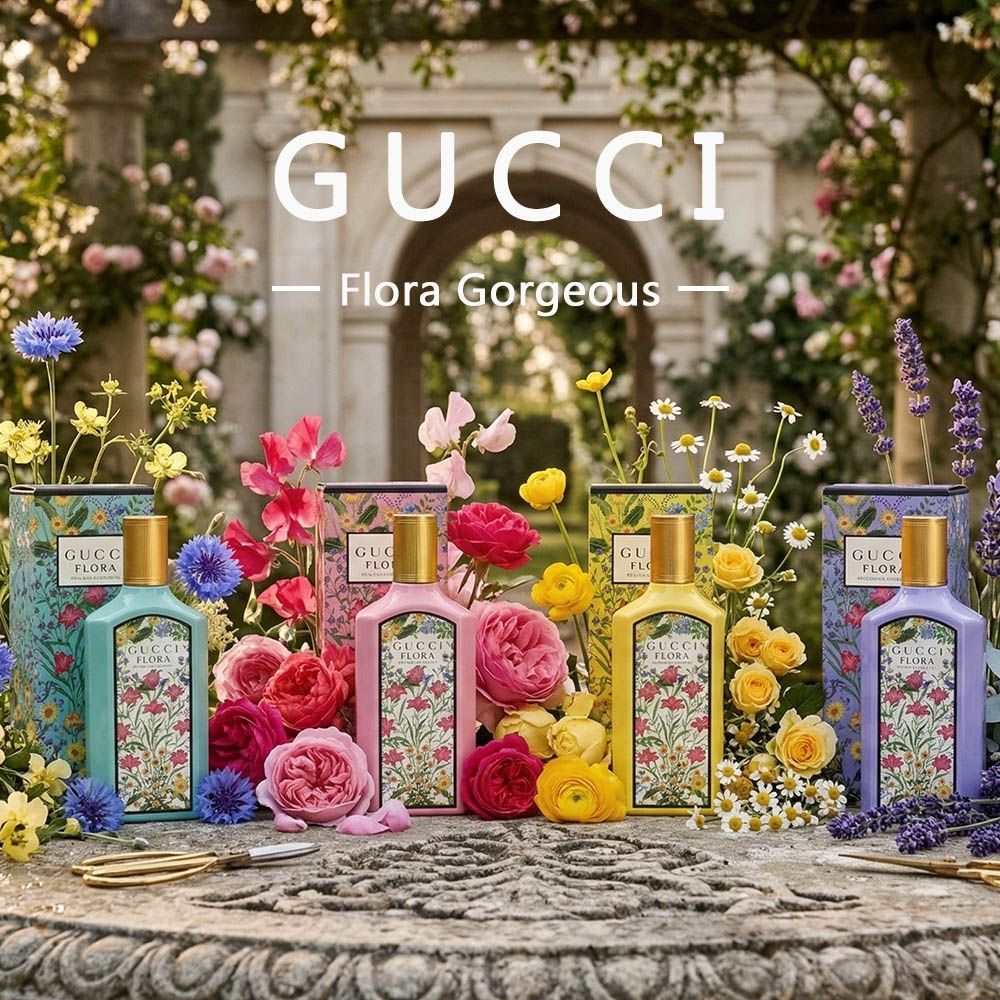 GUCCI 華麗梔子花女性淡香精100ml Flora Gorgeous Gardenia EDP 總代理