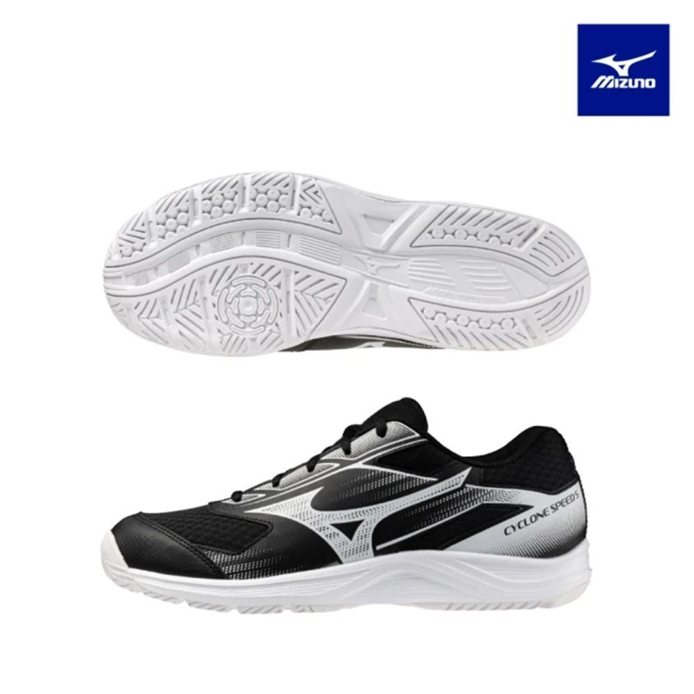MIZUNO美津濃 CYCLONE SPEED 5 男 排球鞋-黑/白_V1GA258053