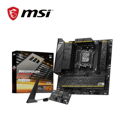微星 B850MPOWER AM5主機板+微星 MAG CORELIQUID A13 360 水冷風扇