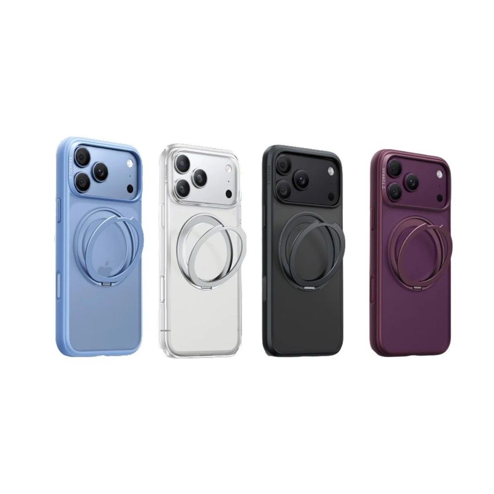 Torras 圖拉斯 iPhone 18 Pro 系列 Ostand O1 Guardian 極簡360度 支架防摔手機殼