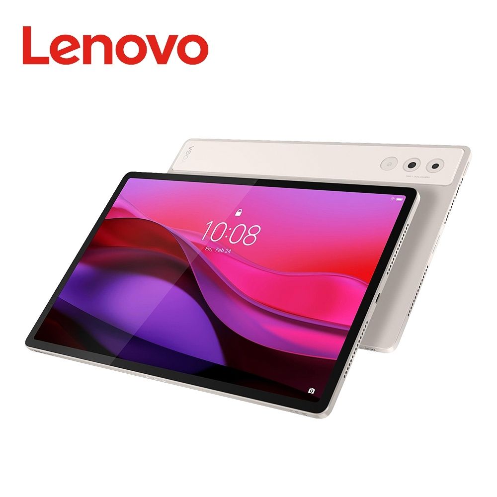 Lenovo Yoga Tab Plus TB520FU 奶霜白12.7吋平板電腦鍵盤組WiFi