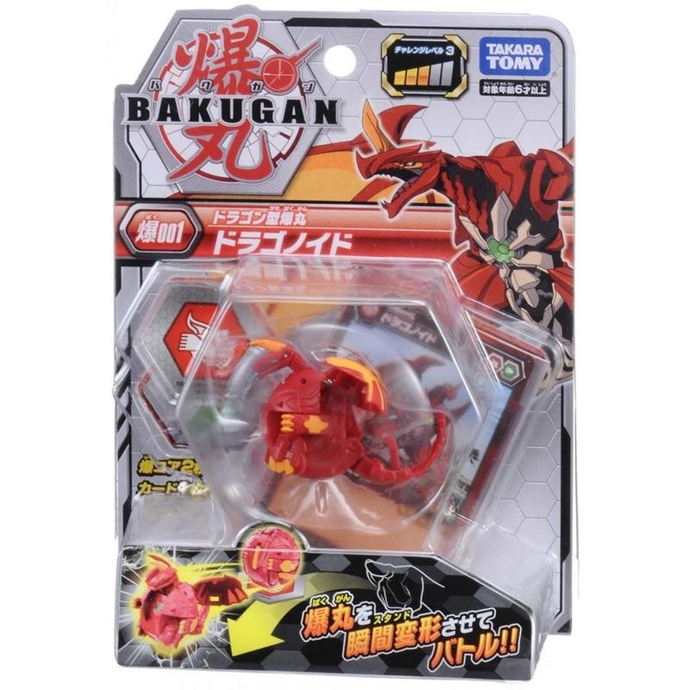 任選日本爆丸BP-001 Dragonoid RED紅蒼龍BK12396 BAKUGAN | 玩具車