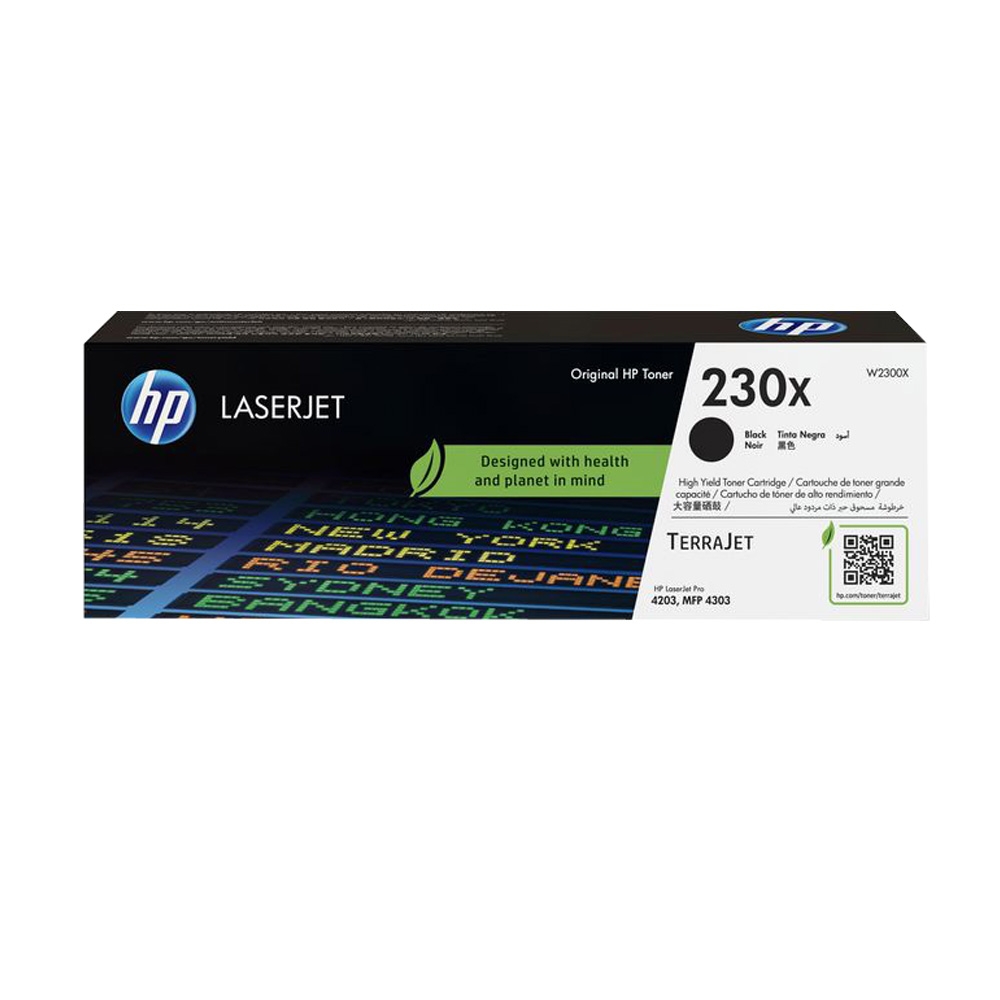 HP W2300X/230X 高容量 原廠黑色碳粉匣 適用機型 4203dn/4303dw/4303fdw