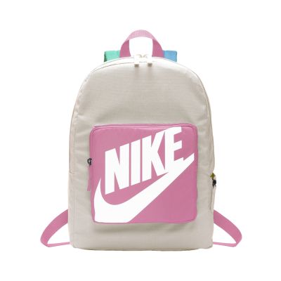 Nike 後背小包 Classic 兒童背包 書包 米色 上學 BA5928-104