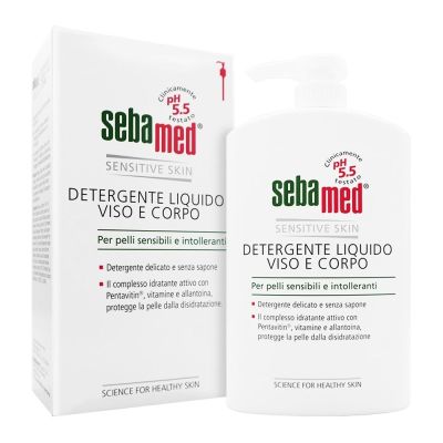 SEBAMED PH5.5潔膚露 1000ml #壓頭版 雙入組