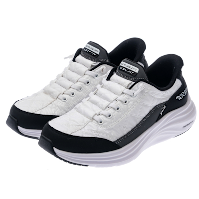 SKECHERS 女鞋 休閒系列 休閒鞋 瞬穿舒適科技 CONTOUR FOAM 寬楦款 - 150404WWBK