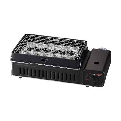 【Iwatani岩谷】新網烤串燒磁式瓦斯烤爐2.3kW-黑色(CB-ABR-2)