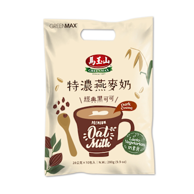 【馬玉山】特濃燕麥奶經典黑可可(10入)