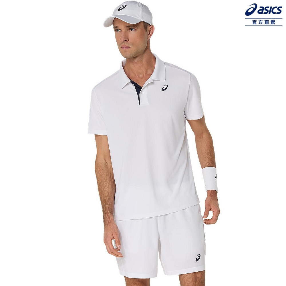ASICS 亞瑟士 POLO衫 男款   海外版型 網球上衣 2041A340-100