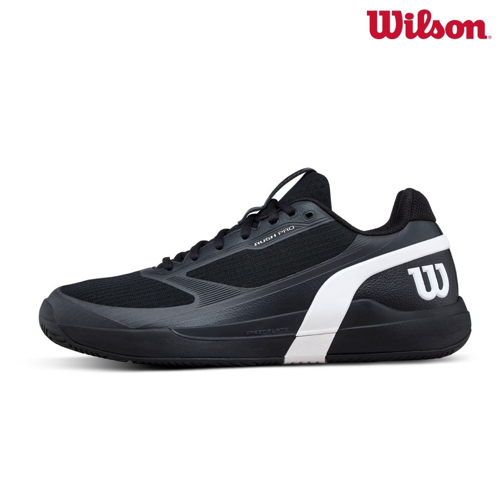 【Wilson威爾森】RUSH PRO 5 男款 網球鞋 黑色