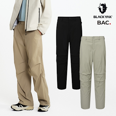 BLACKYAK 韓國 女 MOUNTAIN LOOSE長褲(兩色可選) |寬鬆 長褲 運動褲 機能褲 |BYEB1WP204