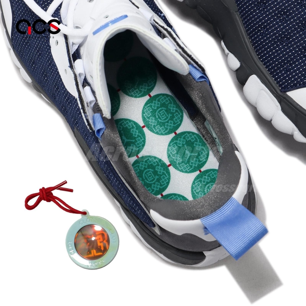 Nike x CLOT 休閒鞋Jordan Delta 2 SP 男鞋灰藍Flint 陳冠希聯名款