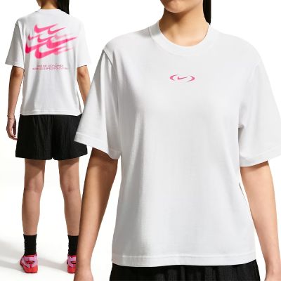 Nike As W Nsw Nk Clsc Bxy Tee Spd 短袖 女款 白色 Logo印花 IM6412-100