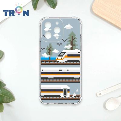 TRON 小米 紅米 Note 15 Pro+ (5G) 點陣鐵道物語 四角防摔 手機殼