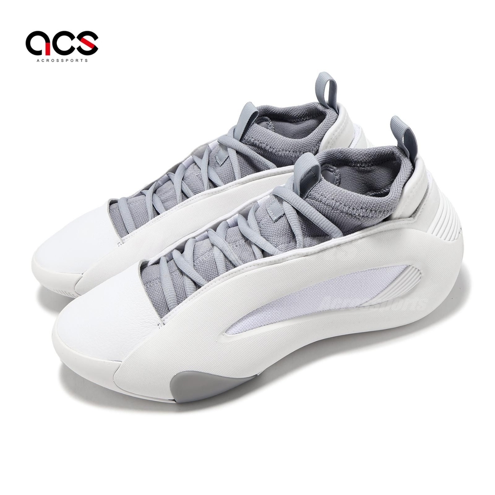 adidas 籃球鞋Harden Vol 8 White Party 男鞋哈登白灰銀愛迪達IE2696