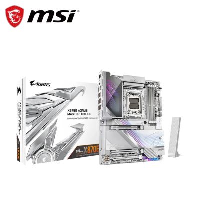 技嘉 X870E AORUS MASTER X3D ICE 主機板+AMD R7 7800X3D Tray盤【8核/16緒】
