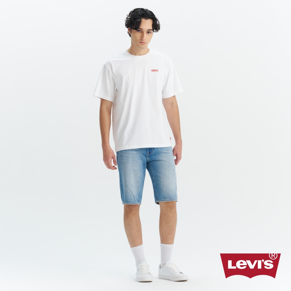 Levi's 男款 405低腰膝上彈性牛仔短褲 赤耳牛仔褲 丹寧短褲 熱賣單品