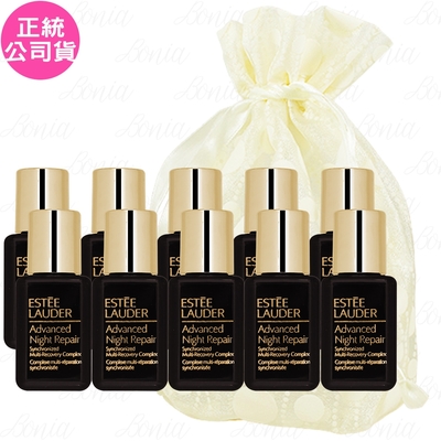 ESTEE LAUDER 雅詩蘭黛 特潤超導全方位修護露(15ml)*10旅行袋組(公司貨)