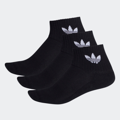 【adidas 愛迪達】 腳踝襪 3 雙入 男/女 - Originals FM0643