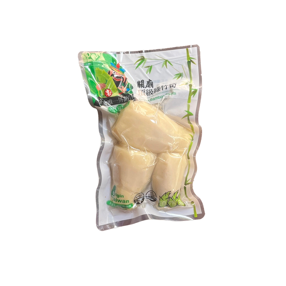 關廟果菜生產合作社】頂級鮮甜綠竹筍-筍粒(300g/包)x6 常溫配送| 蔬菜