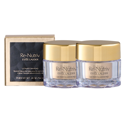 EsteeLauder雅詩蘭黛 Estee Lauder 雅詩蘭黛 白金級黑鑽松露逆時煥顏霜7ml 兩入組 台灣專櫃貨