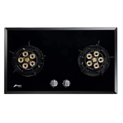 豪山牌 (全省安裝)豪山雙口檯面爐玻璃瓦斯爐桶裝瓦斯SB-2207-LPG