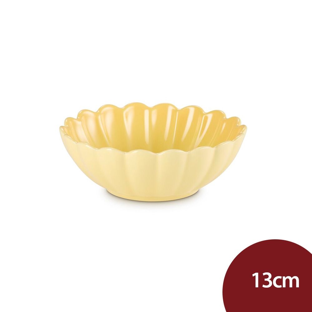 Le Creuset 花瓣系列 雛菊花瓣碗 餐碗 湯碗 碗公 13cm 洋甘菊