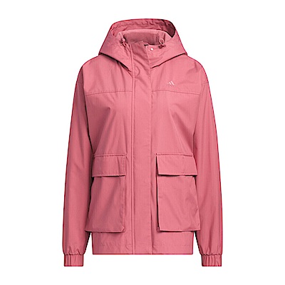 Adidas Mountain Parka JG3811 女 連帽外套 保暖 運動外套 防風 玫紅