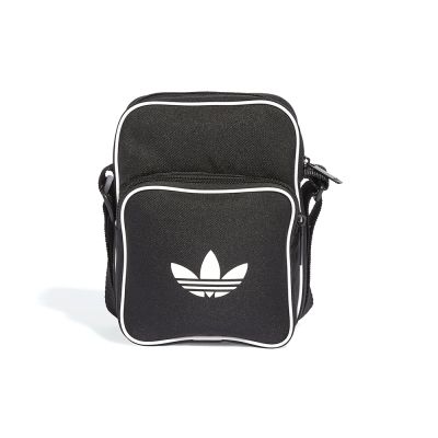 Adidas ADICOLOR SIB 黑色 兩個拉鍊夾層 可調式 單肩包 斜背包 JX0257