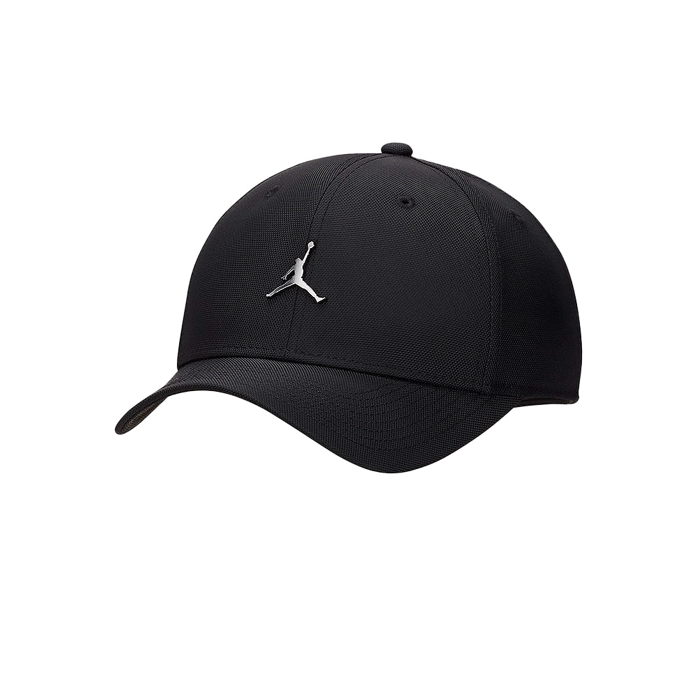 Nike J RISE CAP S CB MTL JM 中性款黑色喬丹鴨舌帽帽子FD5186