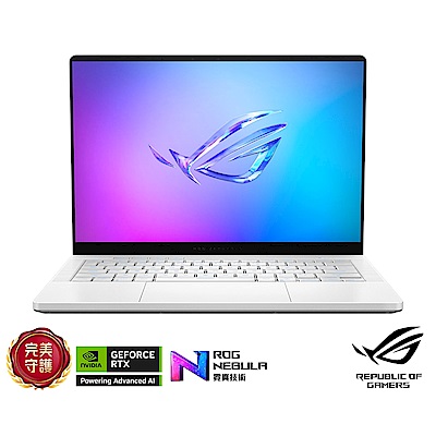 ASUS華碩 ASUS GA403WM 14吋3K電競筆電 (AI 9 HX370/GeForce RTX 5060 8GB/32GB/1TB SSD/鉑月銀/有燈效/ROG Zephyrus G14)