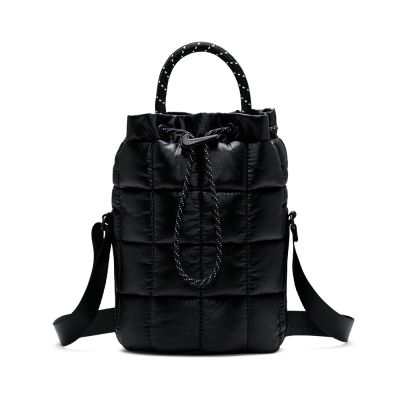 Nike Nk Nsw Puffle Tiny Tote 肩背包 黑色 迷你托特包 斜背 手提 HQ6709-010
