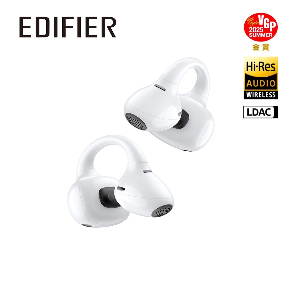 EDIFIER LolliClip ホワイト Amazon.co.jp: EDIFIER LolliClip オープンイヤーイヤホン「VGP2025