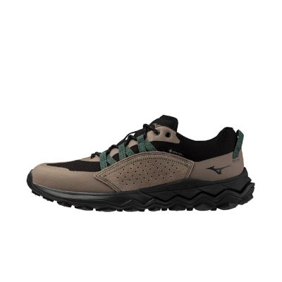 Mizuno 美津濃 Wave Gnu GTX [B1GA250255]男女 健走 步行鞋 寬楦 防水 走路 舒適 棕黑