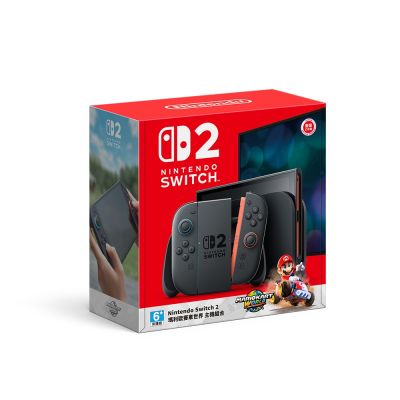 Nintendo 任天堂 Switch 2 瑪利歐賽車世界同捆主機組合 (NS2台灣公司貨)