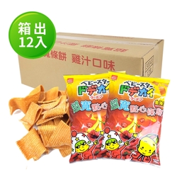 OYATSU優雅食 星太郎超寬條餅-勁辣口味(箱出70gX12入)