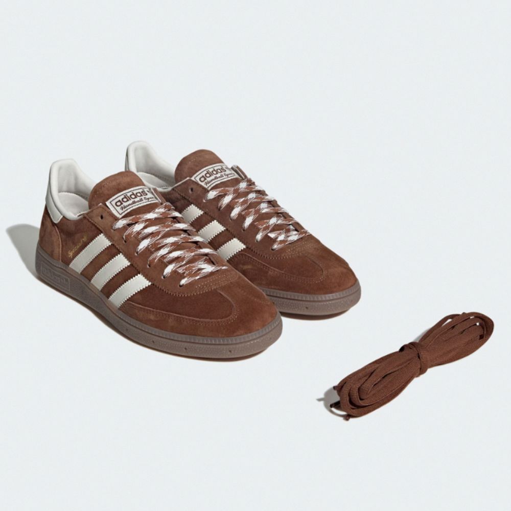 adidas 休閒鞋 Handball Spezial 男鞋 女鞋 棕 白 德訓鞋 復古 愛迪達 KI5938