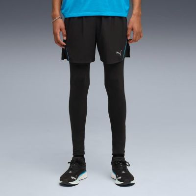 PUMA 短褲 男 5吋休閒褲 歐規 VELOCITY 黑藍 52661098