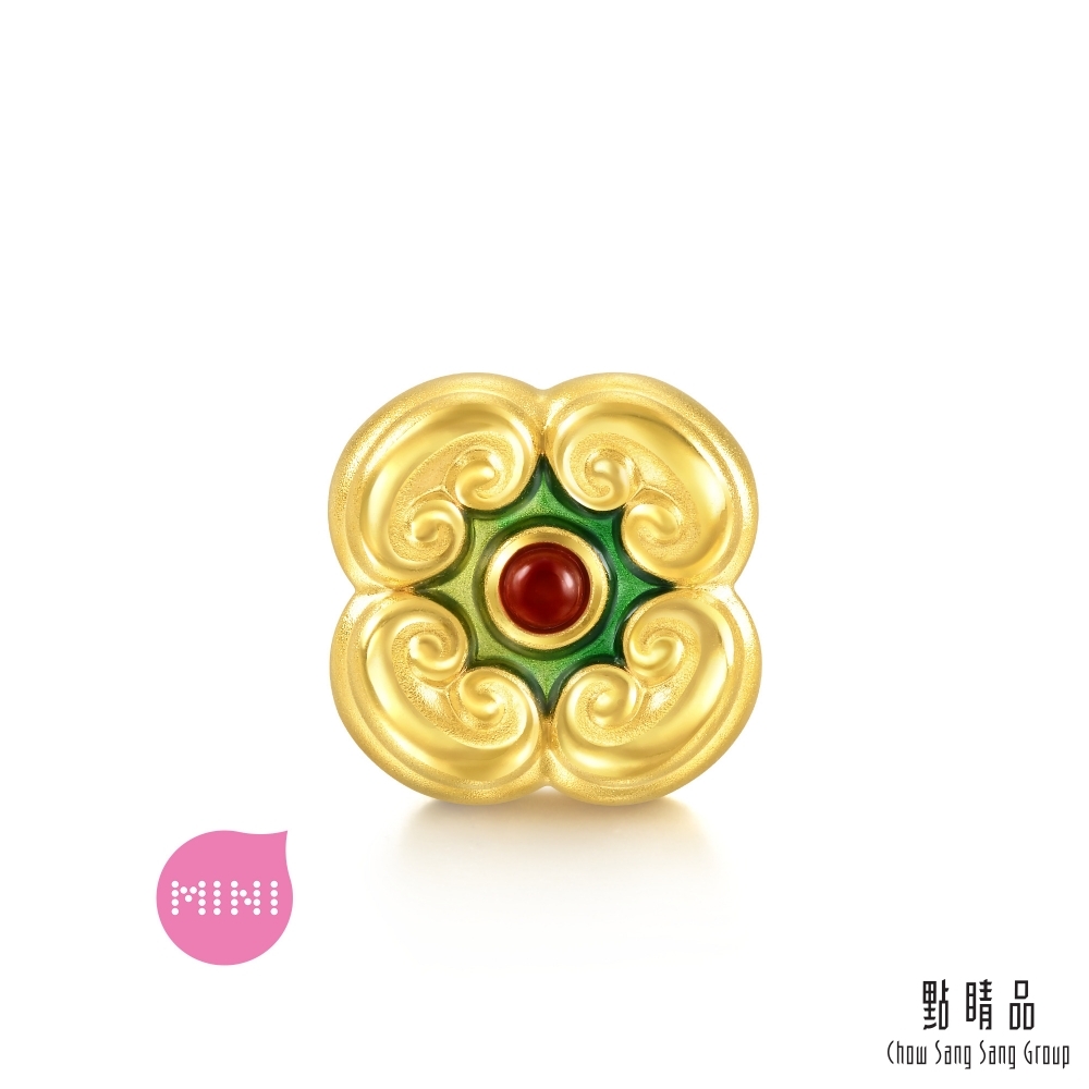 點睛品 Charme Mini 古典如意 黃金瑪瑙串珠
