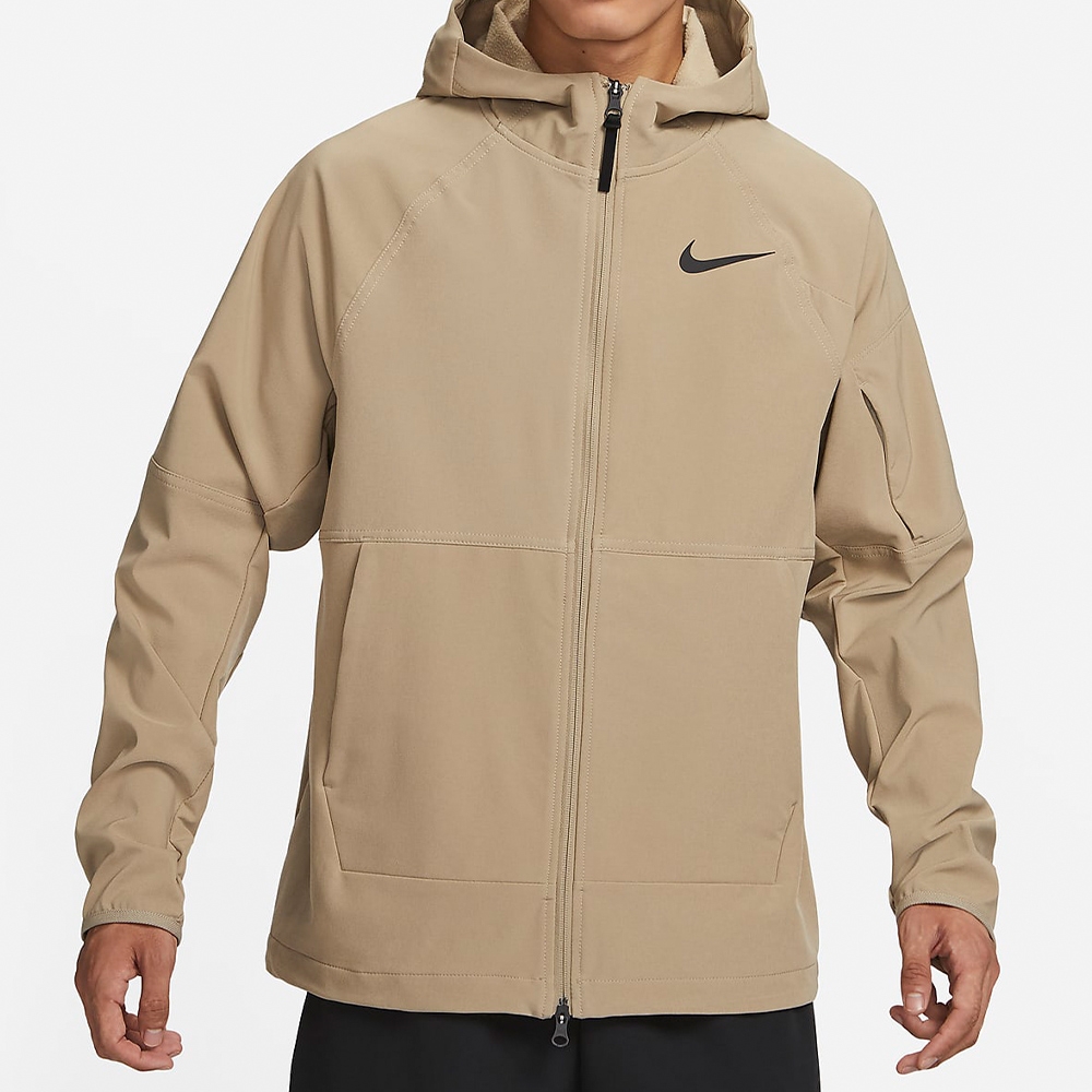 nike training flex vent max jacket in khaki