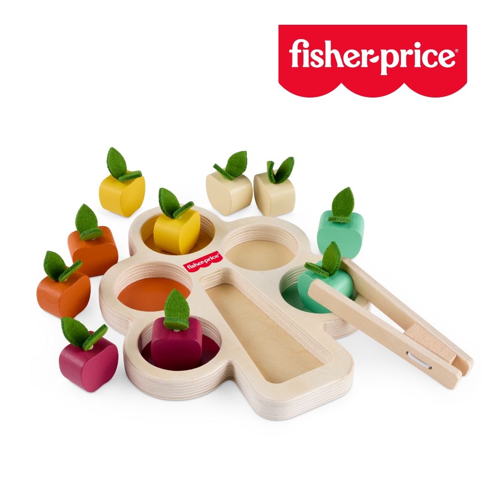 奇哥官方旗艦 Fisher-Price 費雪 木製蒙特梭利分類樹